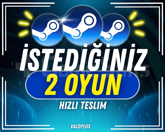 İSTEDİĞİNİZ 2 OYUN + GARANTİ + DESTEK
