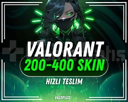 TR SUNUCU 200-400 SKIN VALORANT RANDOM HESAP