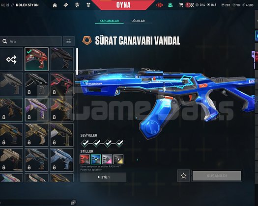 Valorant Uyguna güzel Hesap