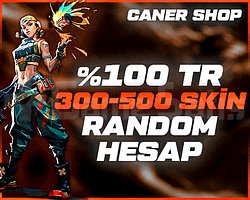 KESİN TR- FULL DOPDOLU - 300-500 SKİN GARANTİLİ -