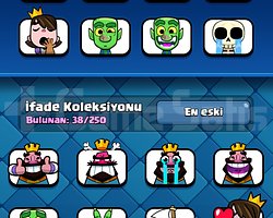 38 LEVEL BOL EMOJİ 8500 KUPA 8 EVRİMLİ