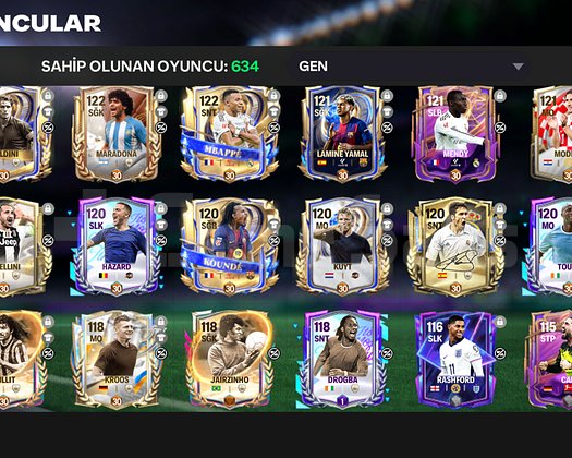 Çok uzun yıllardır Efsane satılık FCMOBİLE 122 GEN