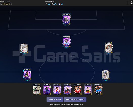 PS5 EFSANE META KADRO 2M COINS VE BOLCA FODDER
