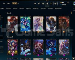 1173 KOSTÜM 407 LVL 54K ÖZ EFSANE DOLU MAİL HESAP