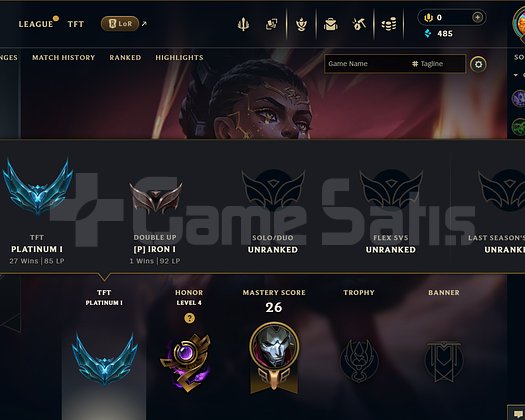 TR TFT PLAT 1 85LP