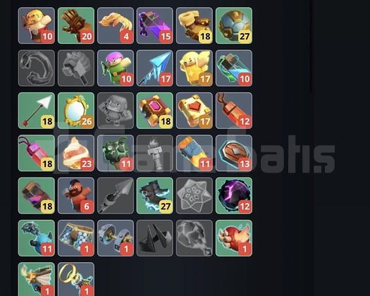 217LVL! TH17 MAX EMEK HESAP BOL KOZMETİKLİ