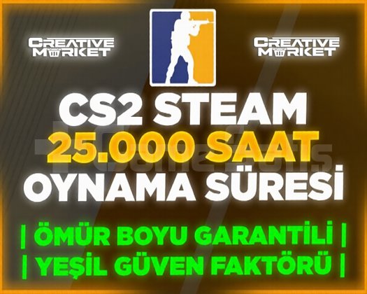 CS2 | 25000+ SAAT OYNANMA | FACEİT KAYITSIZ