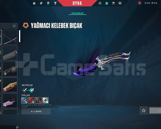 YÜCELİK1-KURONAMI VANDAL-YAĞMACI KARAMBİT-EX.O SET