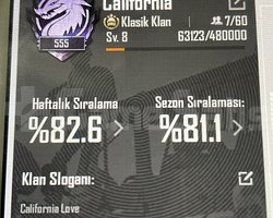 8 SEVİYE KLAN İSİM DEĞİŞTİRME AKTİF