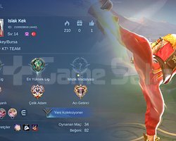 Mlbb Epik Fresh 65 Ka Sp Temiz Smurf Hesap