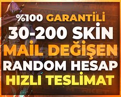 VALO | 30-200 SKİN MAİL DEĞİŞEN KALİTELİ STOK