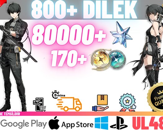 EU | UL45+ 800+ Dilek - 80000+ Astrit 170+Tides