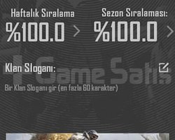 9 SV İSİM AKTİF KLAN SERİ TESLİMAT NOKTASI