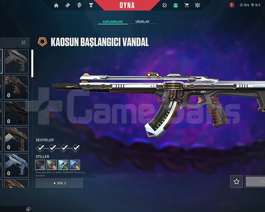 KAOS VANDAL BRONZ 3 FRESH HESAP
