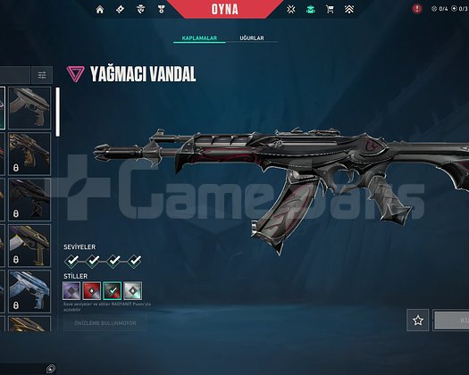 YAGMACI VANDALLI UNRANKED HESAP