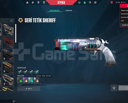 MAİLLİ TR ASİL CS SERİ TETİK SHERIF FATİH GHOST