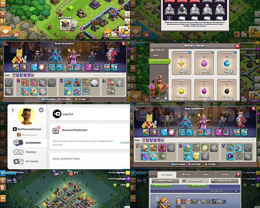 COC ID ACİL SATILIK İLK GELEN ALIR KREDİ BORCUM VA