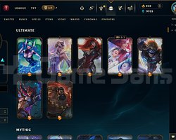 884 KOSTÜM 334 LVL UNRANKED EFSANE DOLU MAİL HESAP