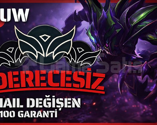 EUW / +30 LVL + UNRANKED + HANDMADE + UCUZ