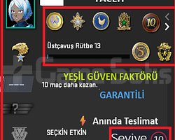 ANINDA TESLİM | 8 MADALYA | 617 SAAT | FACEIT