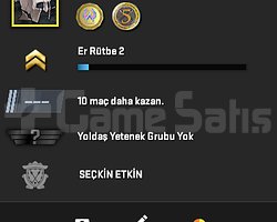 MAİNLİK /2 MADALYA FIRSAT HESAP/FACEİT BAĞLI DEĞİL