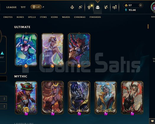 363 KOSTÜM 93K ÖZ 514 LVL EFSANE DOLU MAİL HESAP