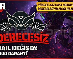 TR / +30 LVL + UNRANKED + HANDMADE + UCUZ