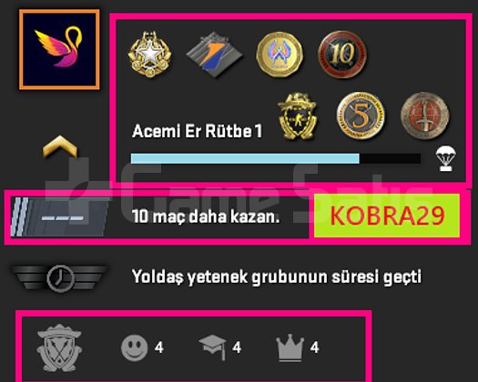 FACEİT+ 7 MADALYA 95 WİN 299 SAAT SEÇKİN