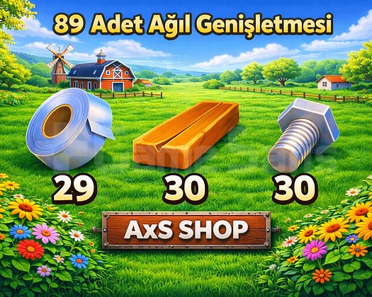 89 Adet Ağıl Genişletmesi ANINDA TESLİMAT