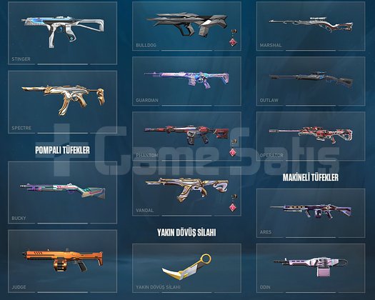 FULL SKİNLİ VALORANT + LOL HESABI ASC + EMERALD