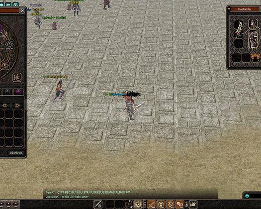 barbaros 95 lvl büyülü silah itemli güzel