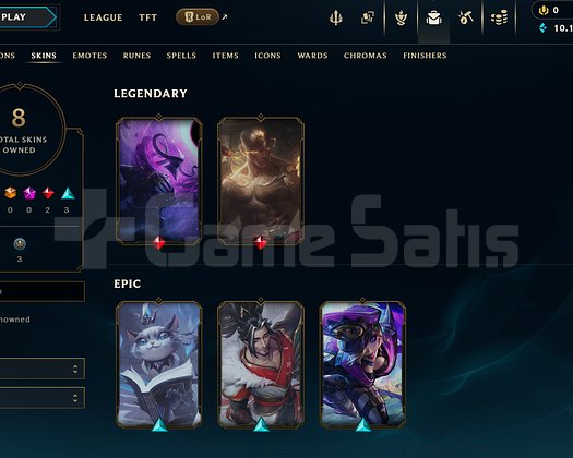 TR UNRANKED | 8 KOSTÜM - 44 HERO | DERECELİ HAZIR