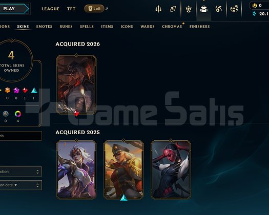 EUW Gold 3 | 4 KOSTÜM - 41 HERO | HANDMADE