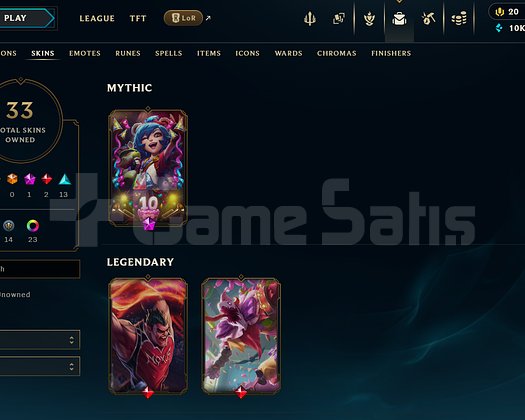 EUW Plat 2 | 33 KOSTÜM - 79 HERO | HANDMADE