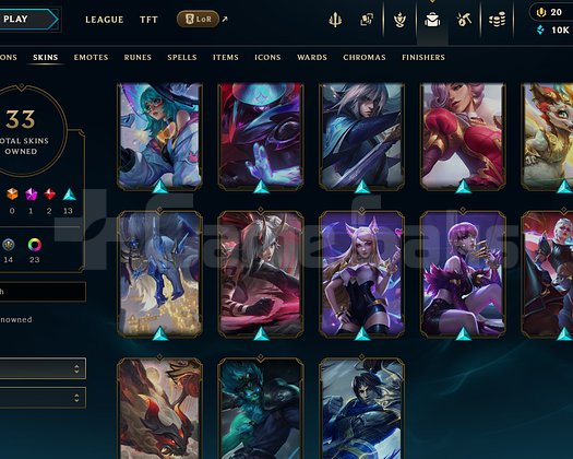 EUW Plat 2 | 33 KOSTÜM - 79 HERO | HANDMADE