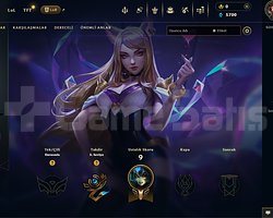 EUW UNRANKED 3 KOSTÜM HESAP
