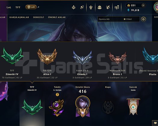393 KOSTÜM 91K ÖZ 237 LVL EFSANE DOLU MAİL HESAP
