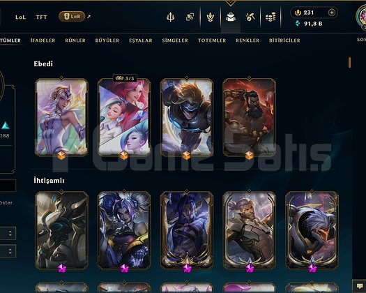 393 KOSTÜM 91K ÖZ 237 LVL EFSANE DOLU MAİL HESAP