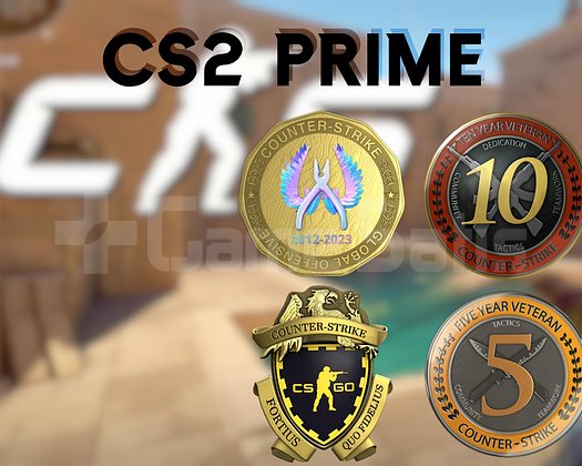 CS2 Prime 1 SAAT + 4MADALYA