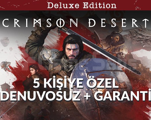 5 Kişiye Özel Crimson Desert DENUVOSUZ OTO KOD