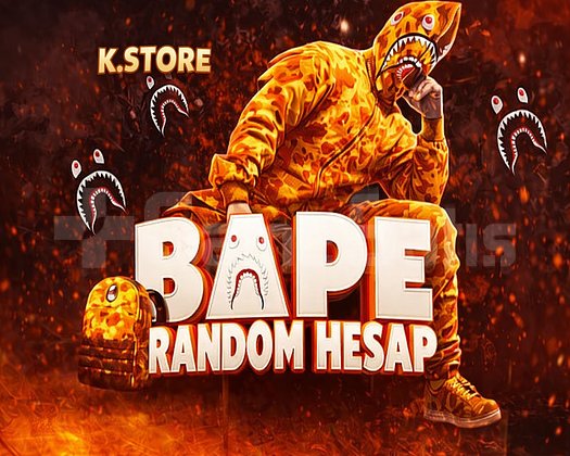| ÖZEL STOK | BAPE VİP++ RANDOM HESAP Özellikleri