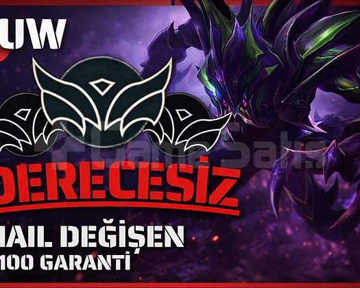 EUW / +30 LVL + UNRANKED + HANDMADE + UCUZ