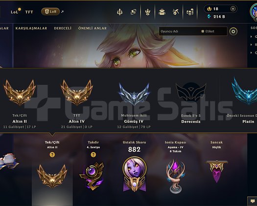 288 KOSTÜM 214K ÖZ 526 LVL EFSANE DOLU MAİL HESAP