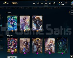 288 KOSTÜM 214K ÖZ 526 LVL EFSANE DOLU MAİL HESAP