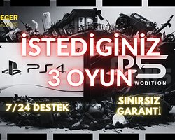 İSTEDİĞİNİZ 3 PSN OYUNU EN UYGUN+BONUS +GARANTİ