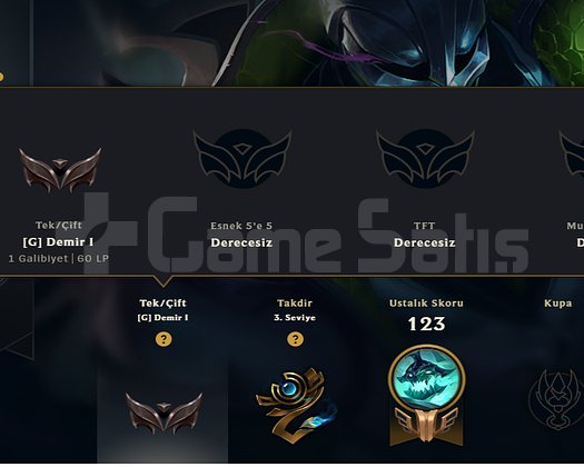 EUW DEMİR1 32SKIN 60 HERO MAİL DEĞİŞEN GARANTİLİ