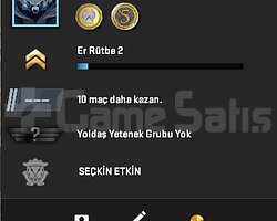 MAİNLİK /2 MADALYA FIRSAT HESAP/FACEİT BAĞLI DEĞİL