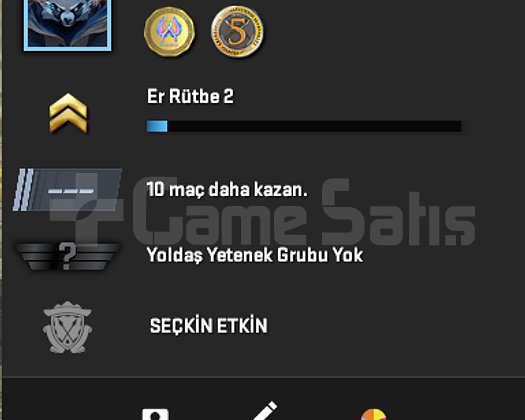 MAİNLİK /2 MADALYA FIRSAT HESAP/FACEİT BAĞLI DEĞİL