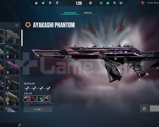 YAĞMACI VANDAL AYAKASHİ PHANTOM DEMİR HESAP