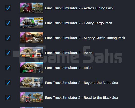 TRUCKERSMP BAĞLANTILI DLCLİ EURO TRUCK SİMULATOR 2